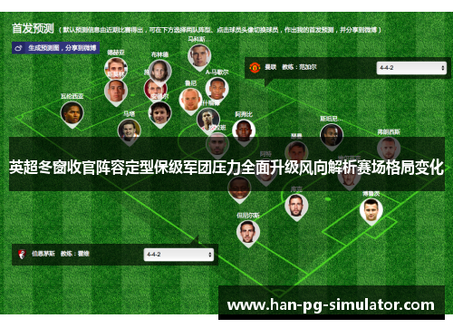 英超冬窗收官阵容定型保级军团压力全面升级风向解析赛场格局变化